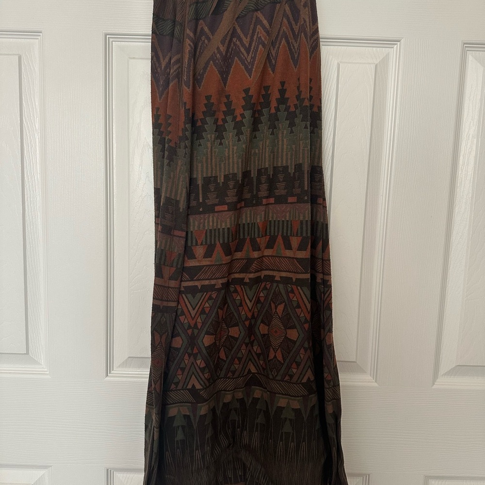 Bohemian Knitted Maxi Skirt